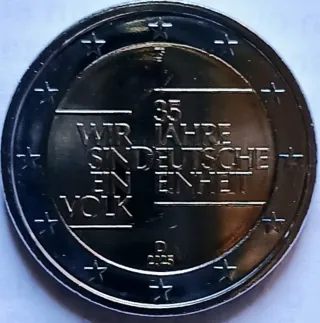 2 euro commemorativi Germania 2025