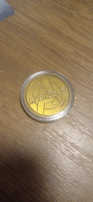 Lote Marvel: Lobezno, Escudo Capitán América Moned