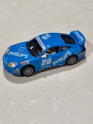 Scalextric porsche Philips Antena 3 ninco
