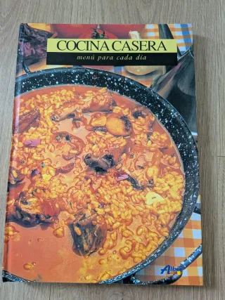 4 libros de recetas de cocina casera española