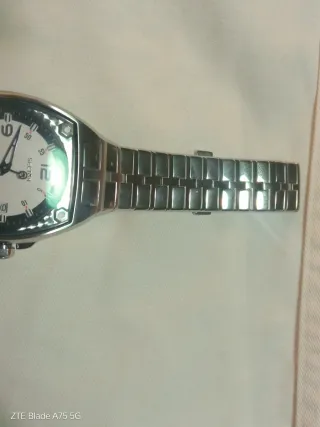 Orologio Sector Uomo Quadrato Bianco Argento