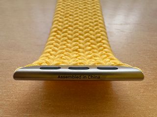 Apple Watch 45mm. Maize Braided Solo Loop 9