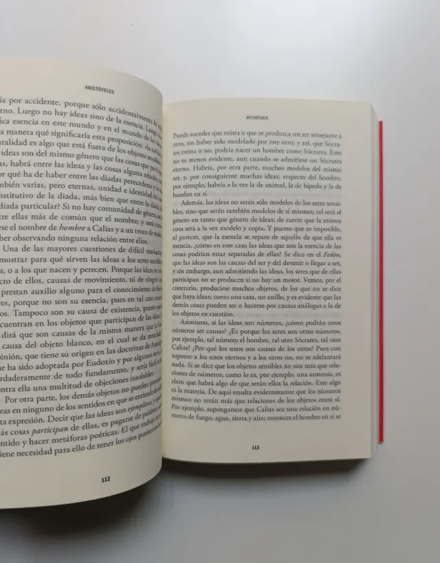 Metafísica. Aristóteles.