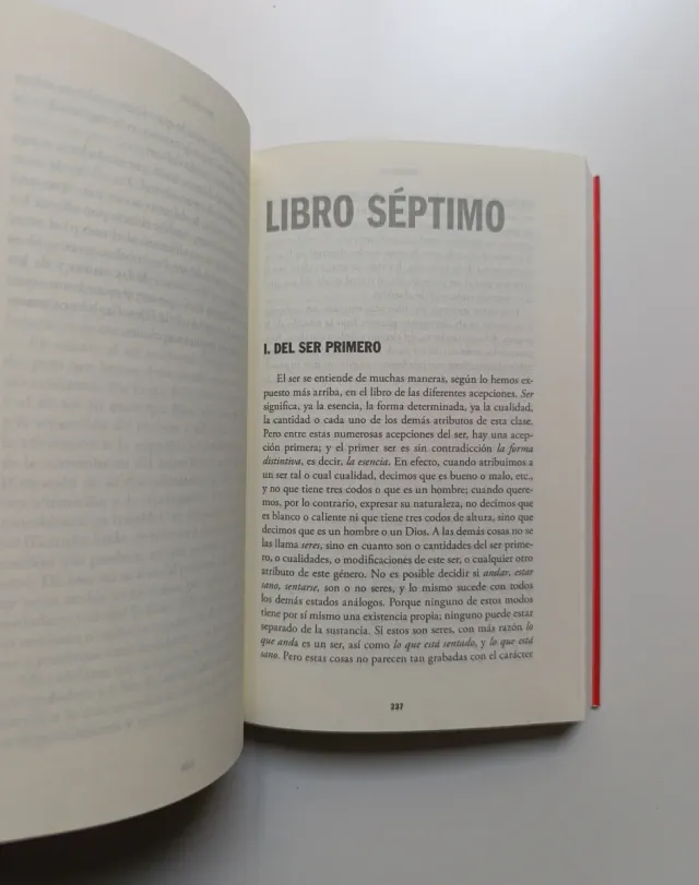 Metafísica. Aristóteles.