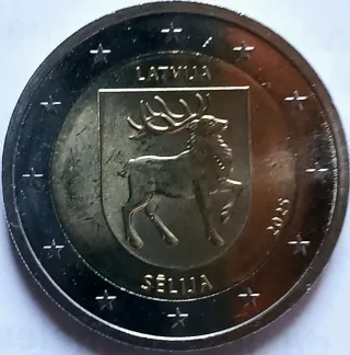 2 euro commemorativi Lettonia 2025