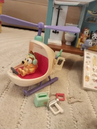 Conjunto juguetes Bingo y Bluey