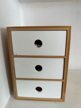 Cajonera mini  Ideal para maquillaje o accesorios