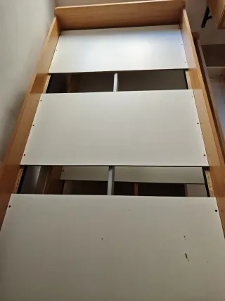 Cama nido individual doble(COMO NUEVA)