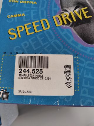 SEMIPULEGGIA MOBILE CONDOTTA POLINI PIAGGIO ZIP