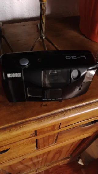 Cámara analógica Ricoh Negra