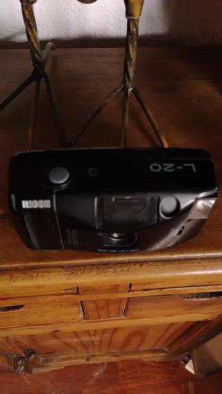 Cámara analógica Ricoh Negra