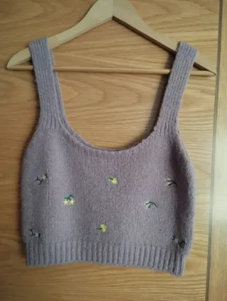 Conjunto High Spirits Morado Chaqueta y Top