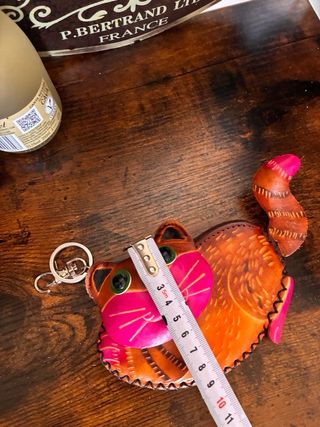 Monedero de piel de gato nuevo