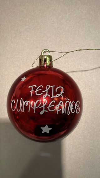 Bolas de Navidad Personalizadas