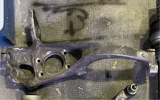 Mangueta de aluminio