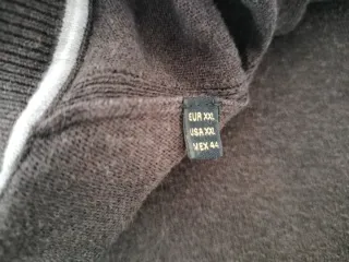 Massimo Dutti Jersey Pico Coderas Piel Gris