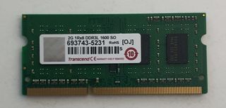 Memoria RAM Transcend DDR3L 2GB 1600MHz