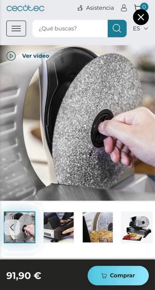 Cortafiambres Cecotec