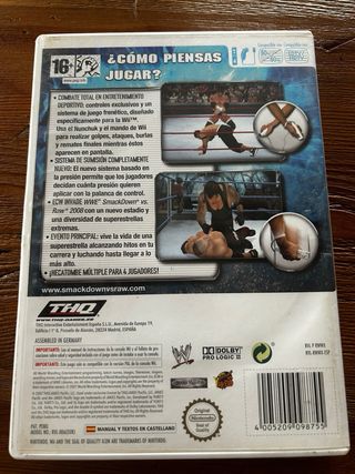 WWE SmackDown vs Raw 2008 Wii