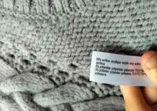 Chaleco Zara punto grueso Zara