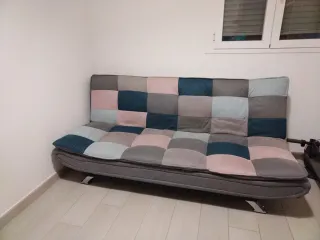 Sofá Cama Moderno Patchwork