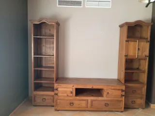 Conjunto Muebles Salón Madera