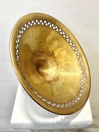 Cuenco Latón Art Decó