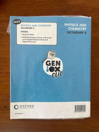 Physics and Chemistry 2º ESO GENiOX, Oxford