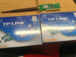 Lote Tarjetas Red TP-Link Ethernet y WiFi