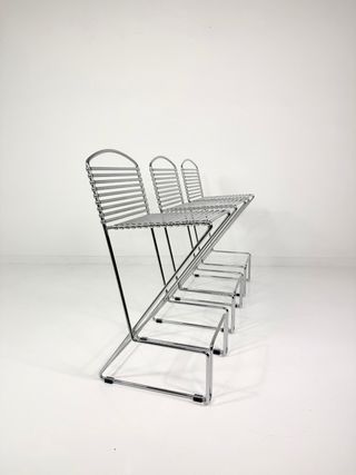 Taburete Postmoderno Till Behrens 1980s