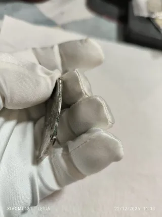 Macuquina 8 Reales Plata Antigua