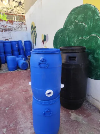 Bidinea 60l comederos para gallinas