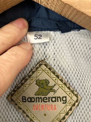 Chubasquero Boomerang Azul Marino Talla 52