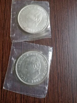 2 Monete Argento 2000 Peseta