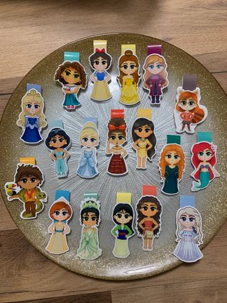 Marcapáginas de Princesas Disney