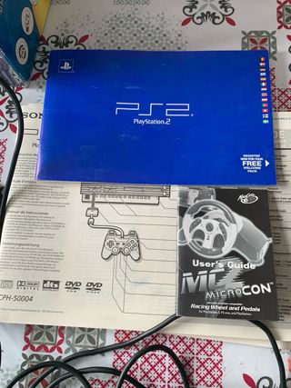 Volante para PS y dos mandos