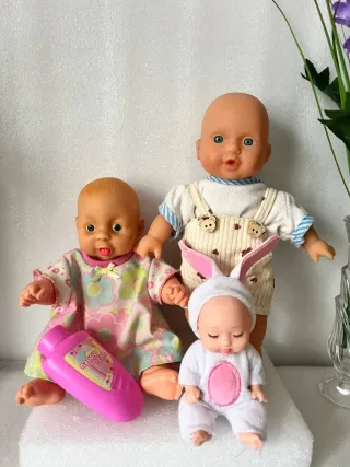 Pack 3 muñecos bebé