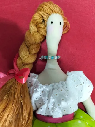 Muñecas de tela artesanal