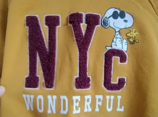 Felpa Peanuts NYC bambina