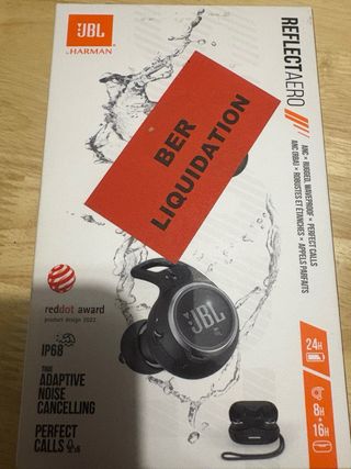 JBL Reflect Aero - Caja de Carga y Auricular Derec