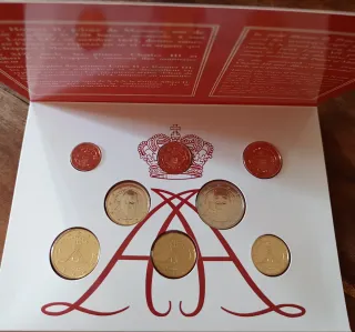 Cartera Serie monedas Mónaco 2025