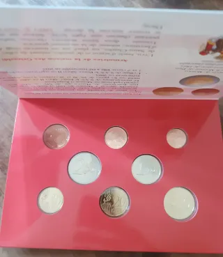 Cartera Serie monedas Mónaco 2025