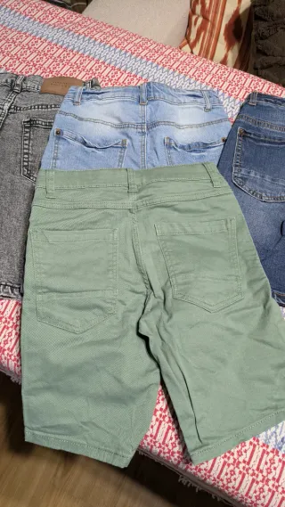 4 Pantalones Cortos Niños