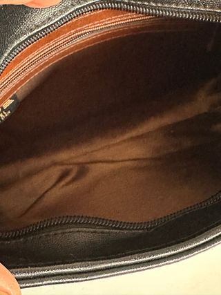 Bolso de cuero Vipiel Negro