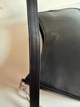 Bolso de cuero Vipiel Negro