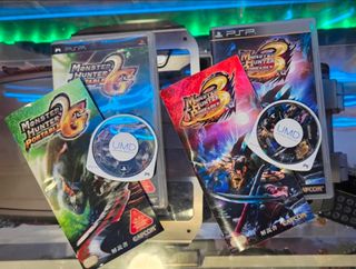 Pacchetto Monster Hunter 2 e 3 per PSP