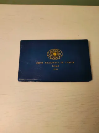 Medaglia in argento Festa Unità Roma 1984