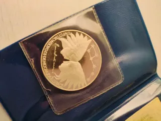 Medaglia in argento Festa Unità Roma 1984