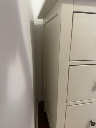 Cómoda Ikea Hemnes 8 cajones blanca