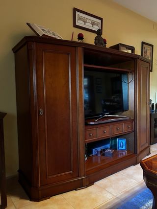 Mueble Boiserie Salón Madera